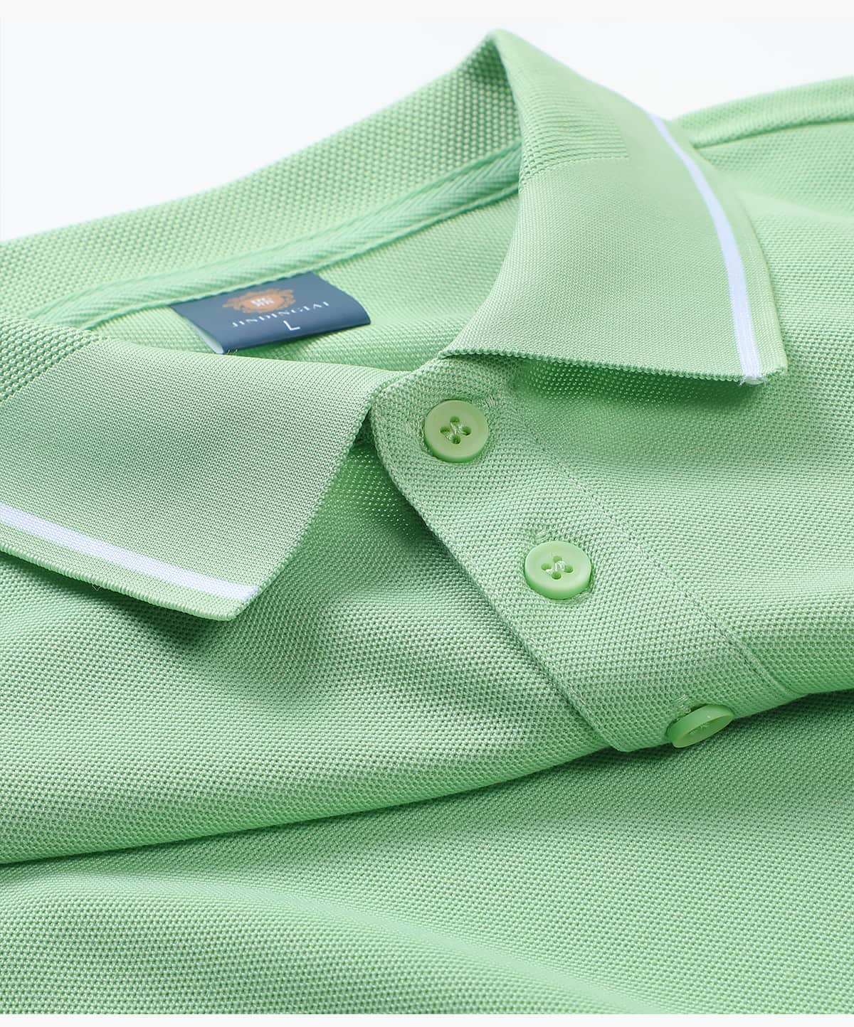 Polyester 220GSM Contrast Collar Polo Shirt – detail 13