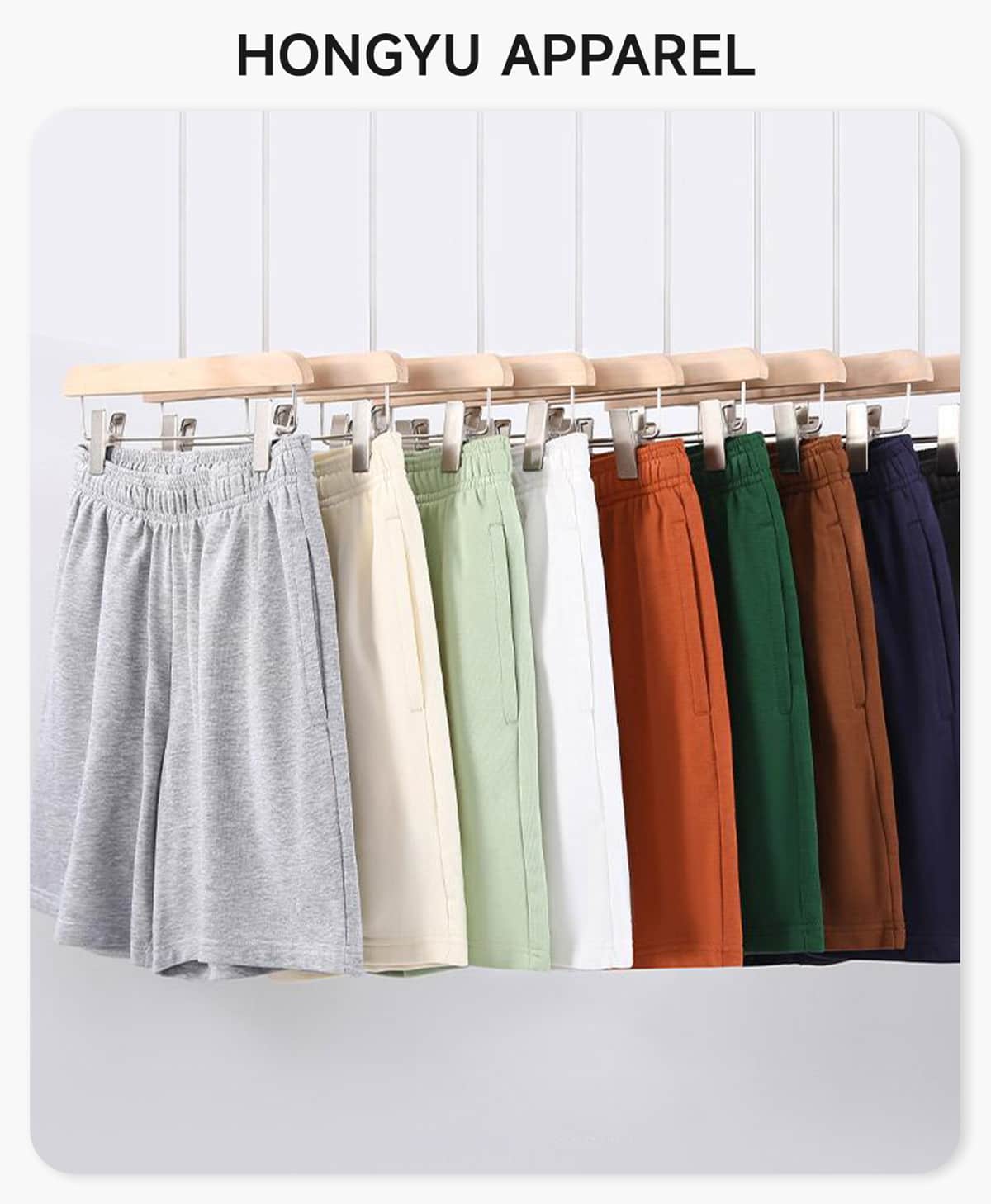 Lightweight Terry 280GSM Breathable Shorts – detail 1