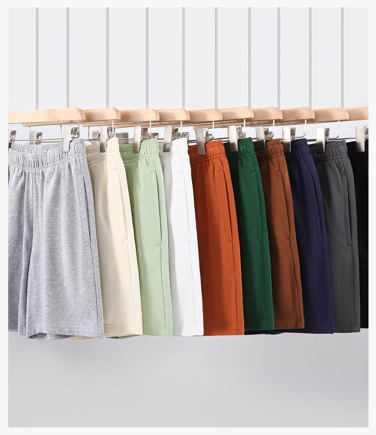 Lightweight Terry 280GSM Breathable Shorts – detail 9