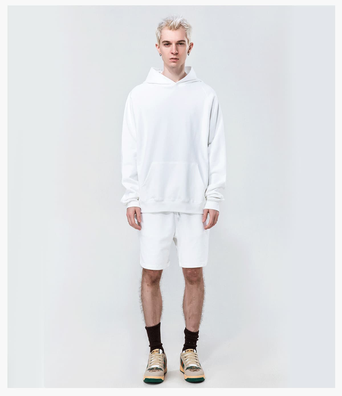 Heavy 100%Cotton Terry Oversized Hoodie – detail 10