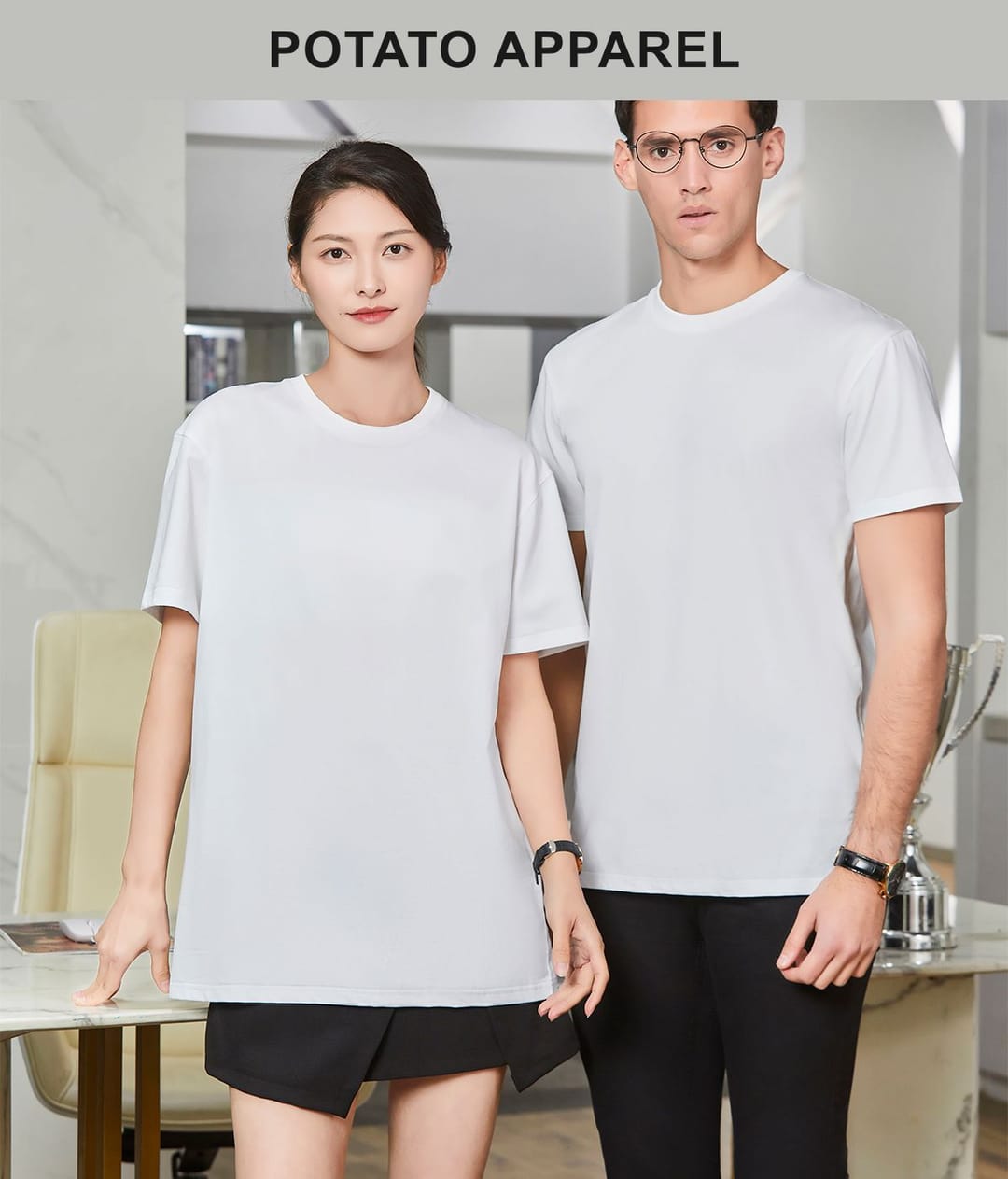 0ZC1 Basic Slim Fit Cotton T-Shirt 200Gsm – detail 12