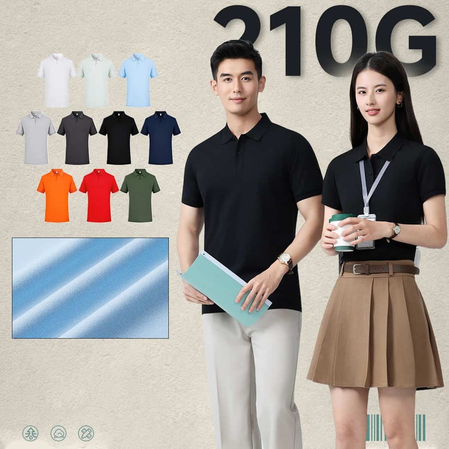 40s 210GSM Cooling Breathable Polo Shirt