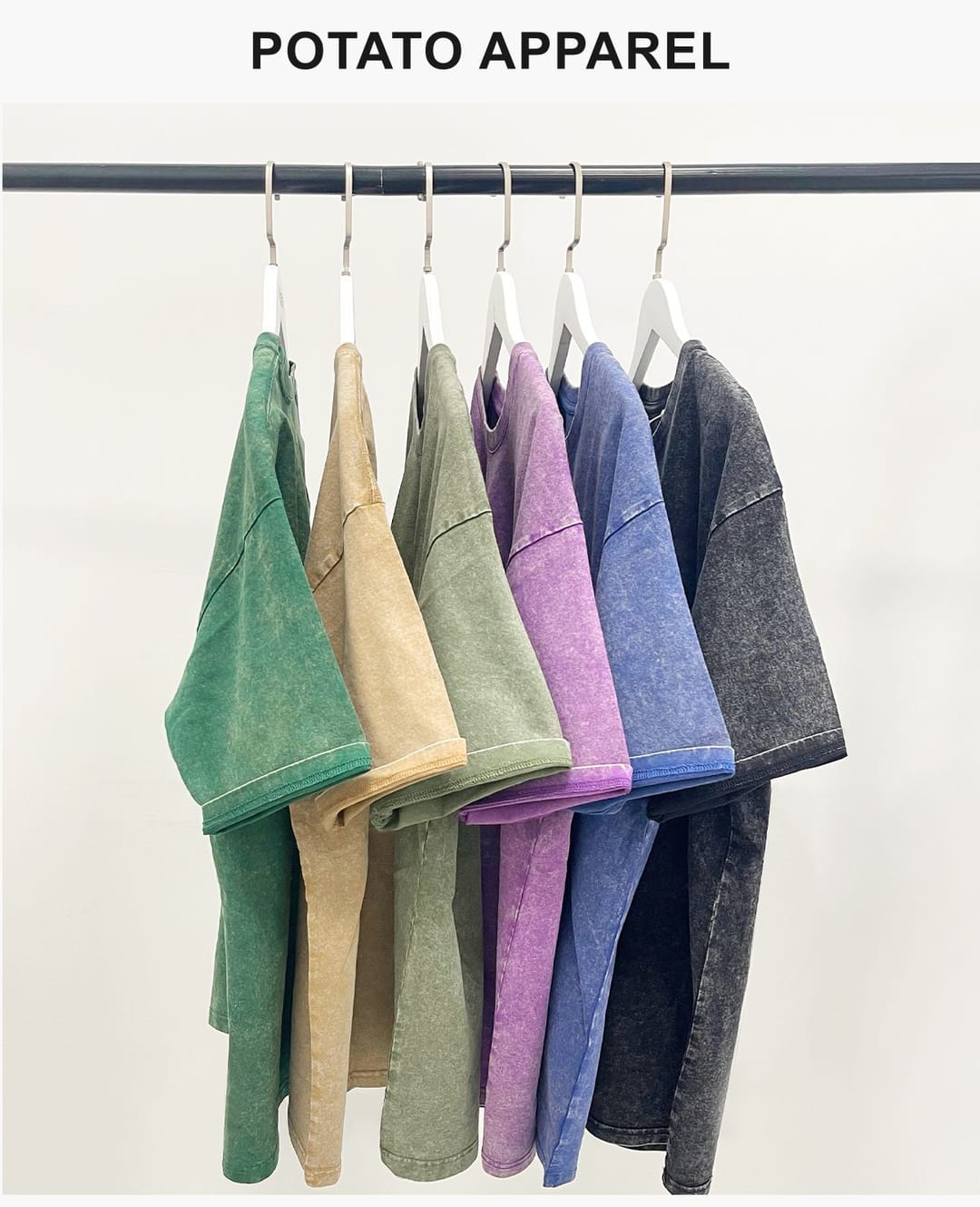 Acid Wash 230GSM Cotton Oversized T-shirt – detail 8