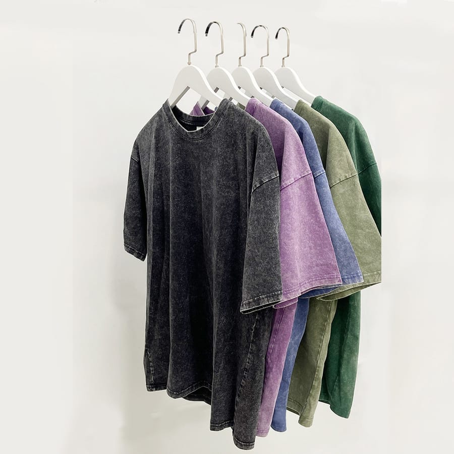 Acid Wash 230GSM Cotton Oversized T-shirt