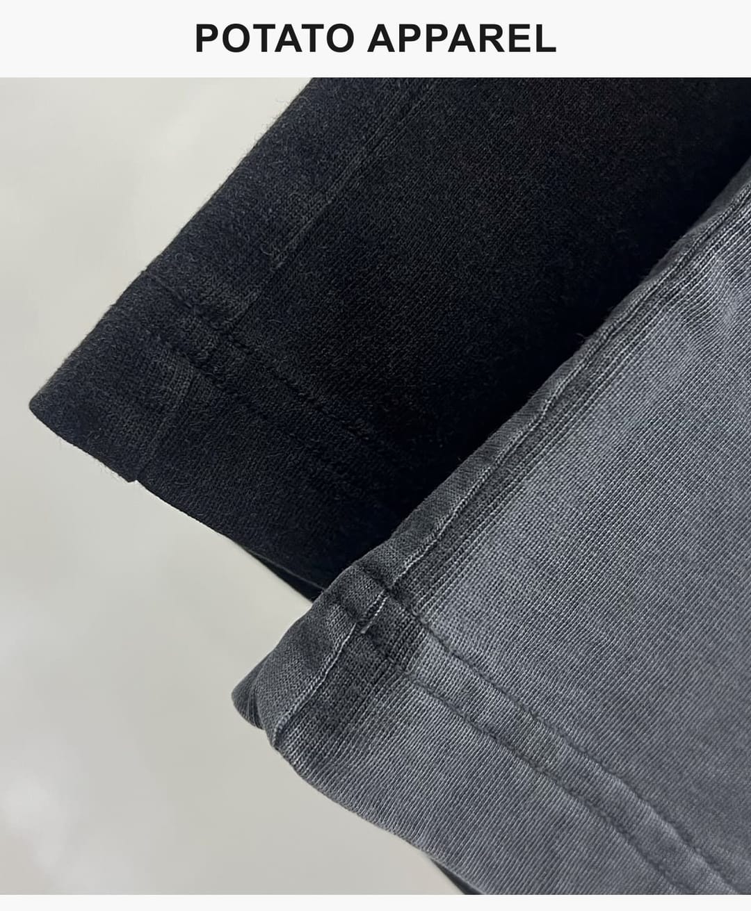 Boxy 285GSM Washed Cotton T-Shirt with Rivet – detail 15