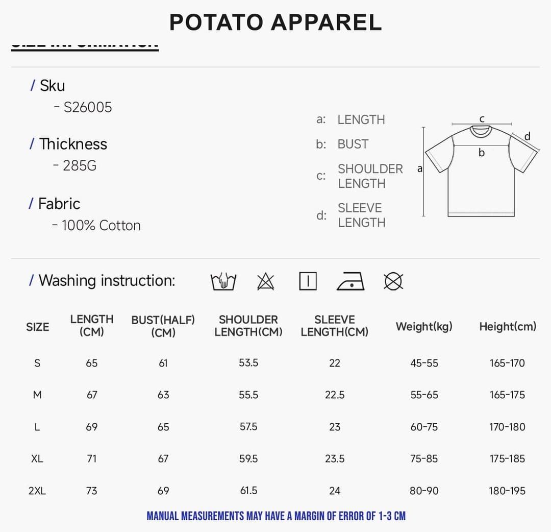 Boxy 285GSM Washed Cotton T-Shirt with Rivet – detail 2