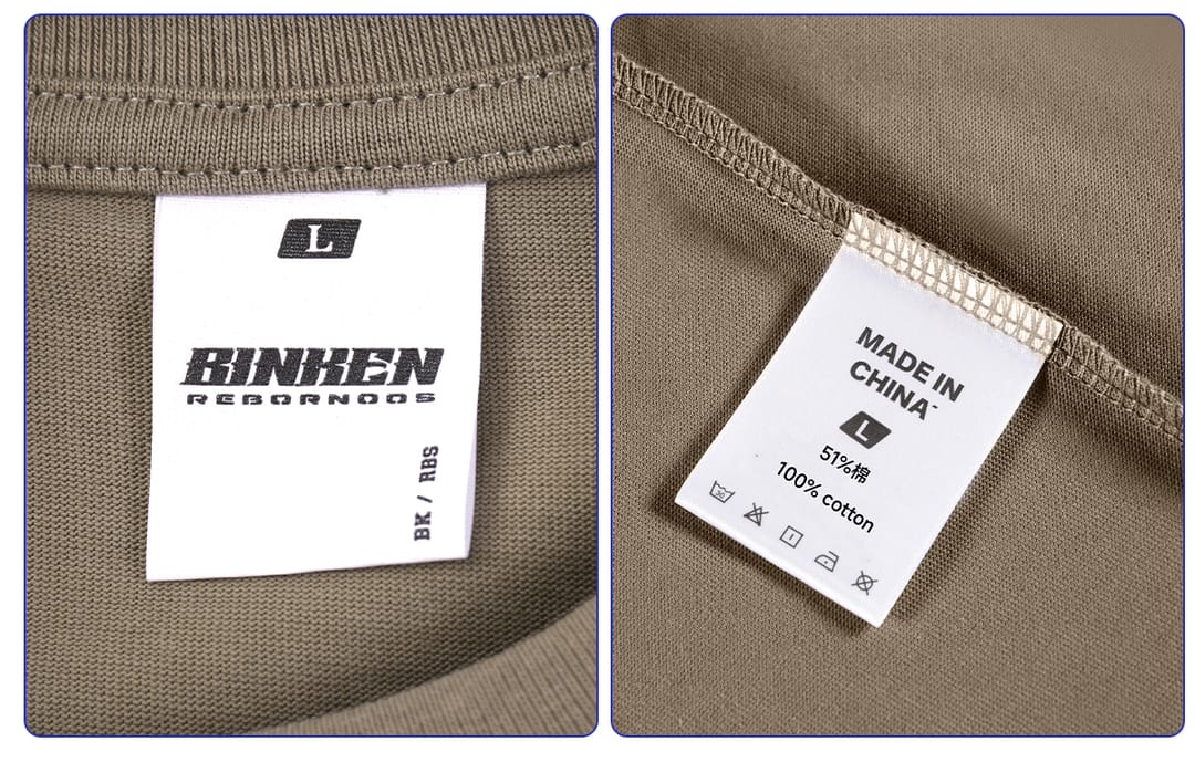 Breathable Quick-Dry Cotton 305G Kid’s Oversized T-Shirt – detail 6