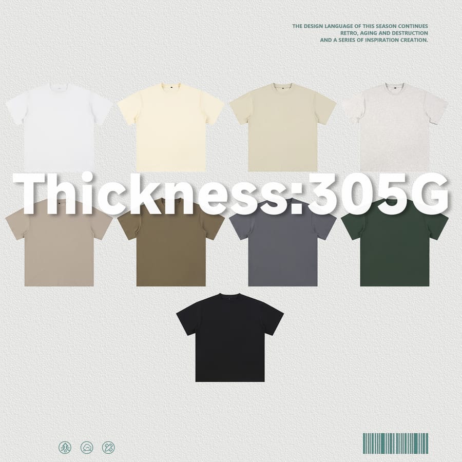 Breathable Quick-Dry Cotton 305G Kid’s Oversized T-Shirt thumbnail 2
