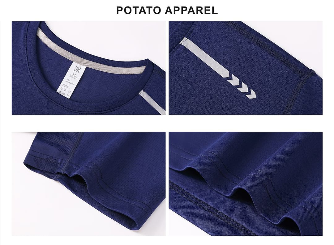 Breathable Quick Dry Sports T-shirt – detail 6
