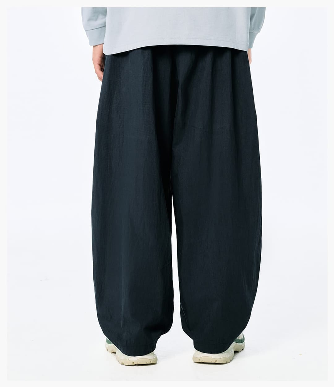 Casual Wide-Leg Woven Trousers For Kids – detail 9