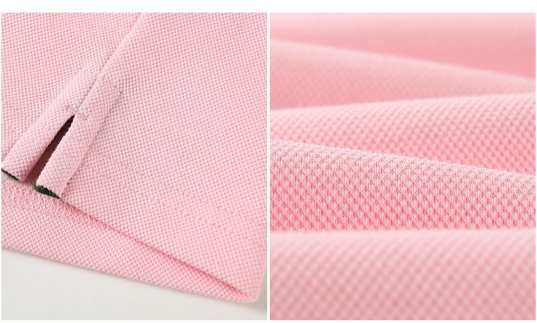 Color-Block 220gsm Unisex Slim Fit Polo with Slit – detail 7