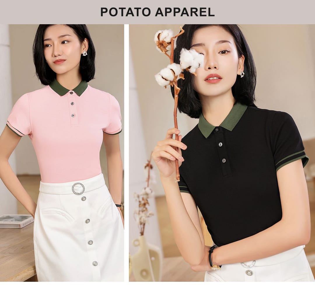 Color-Block 220gsm Unisex Slim Fit Polo with Slit – detail 9