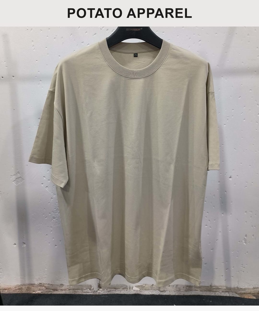 Cotton 230Gsm Cooling Oversized T-Shirt – detail 12