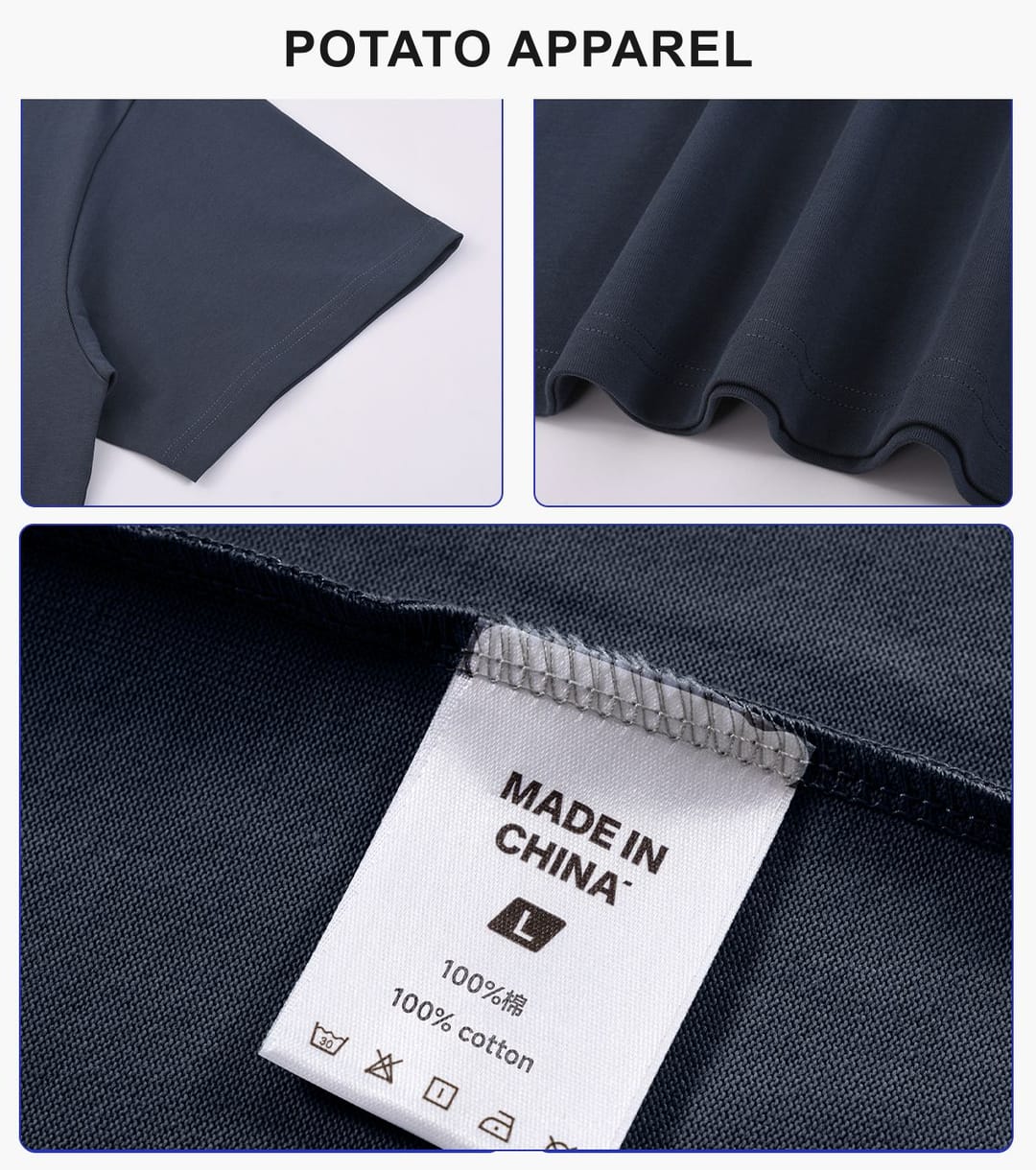 Cotton 230Gsm Cooling Oversized T-Shirt – detail 6