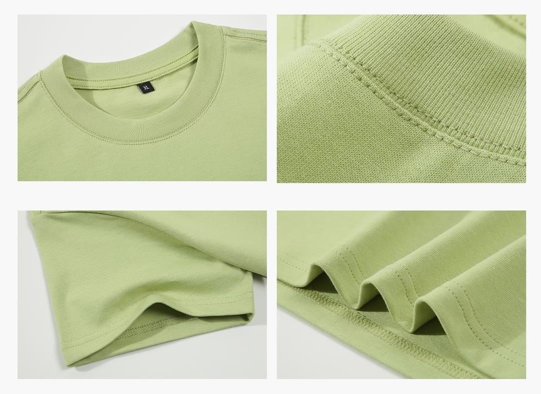 Cotton 240Gsm Kid’s Oversized T-Shirt – detail 6