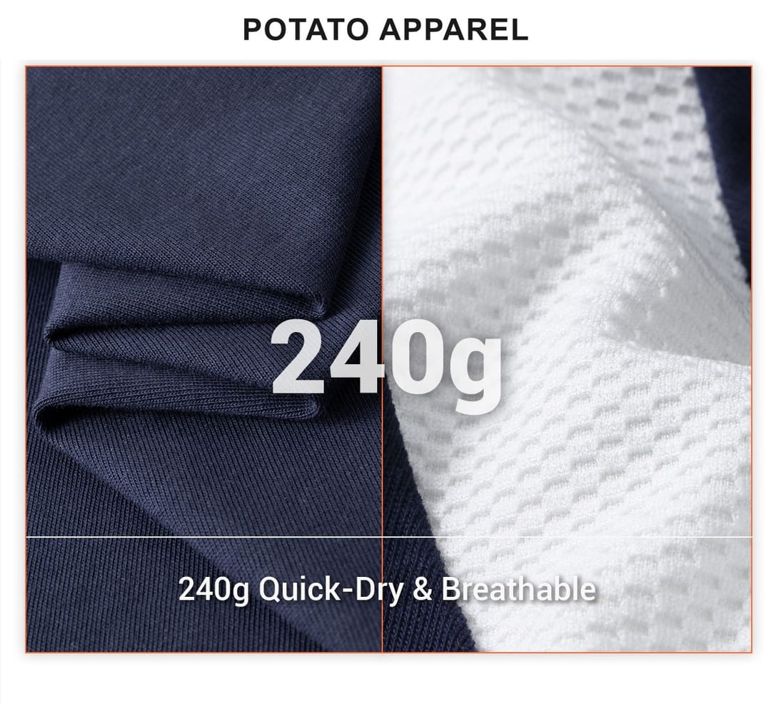 Cotton 240gsm Patchwork Reglan Sleeve T-shirt – detail 5