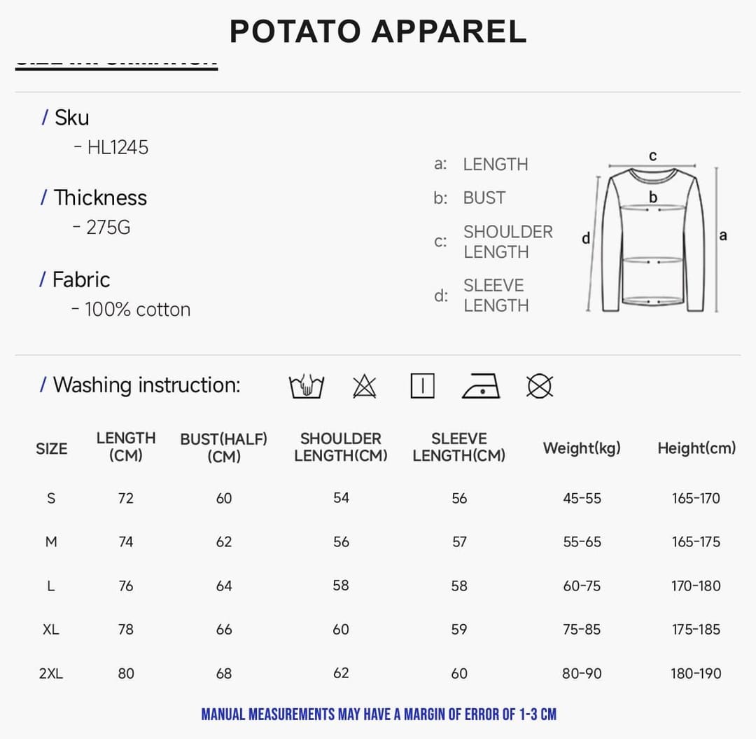 Cotton 275Gsm Oversized Acid Wash Long sleeve T-Shirt – detail 2