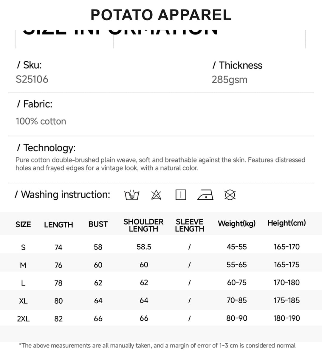 Cotton 285GSM Acid Spray Distressed Wash Vest – detail 2