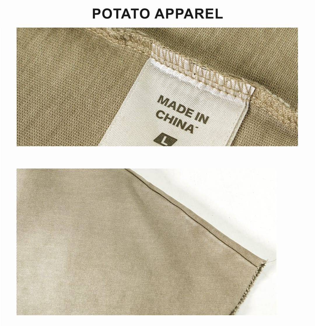 Cotton 310GSM Gradual Wash Vintage Vest – detail 6
