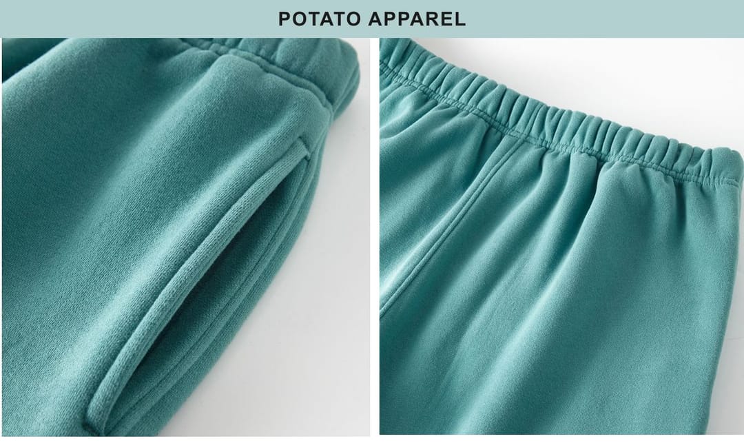 Cotton Fleece 350Gsm Straight Leg Sweatpants – detail 8