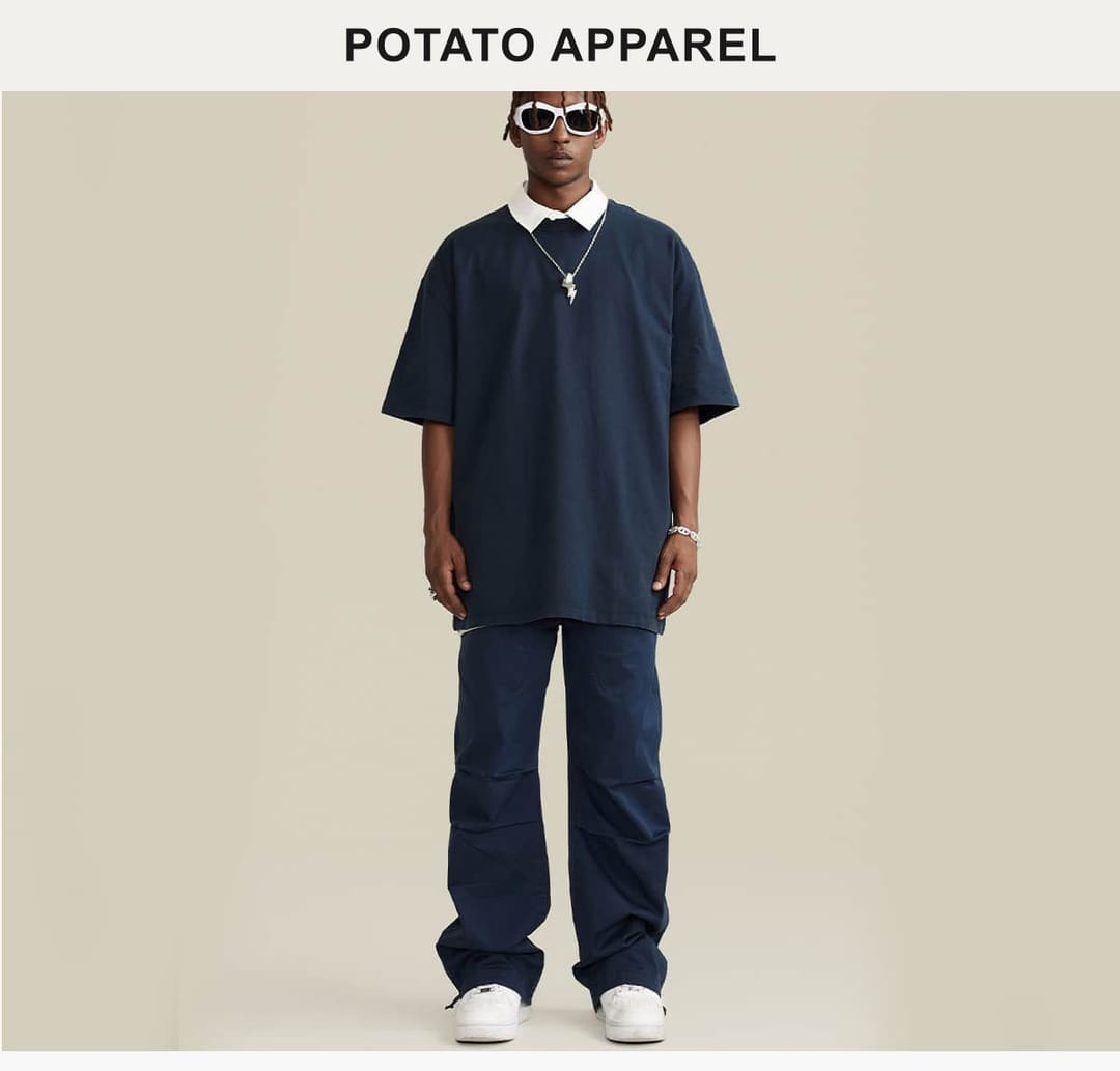 Cotton Terry 270GSM Light Wash T-Shirt – detail 10