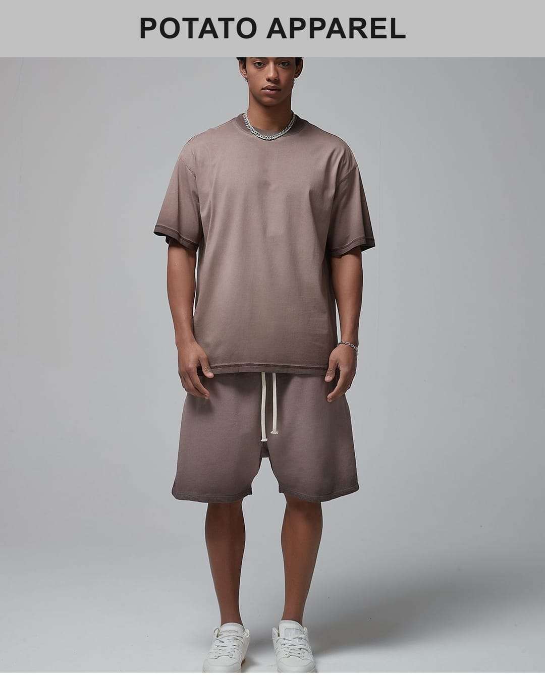 Cotton Terry 430GSM Vintage Dyed Shorts – detail 14