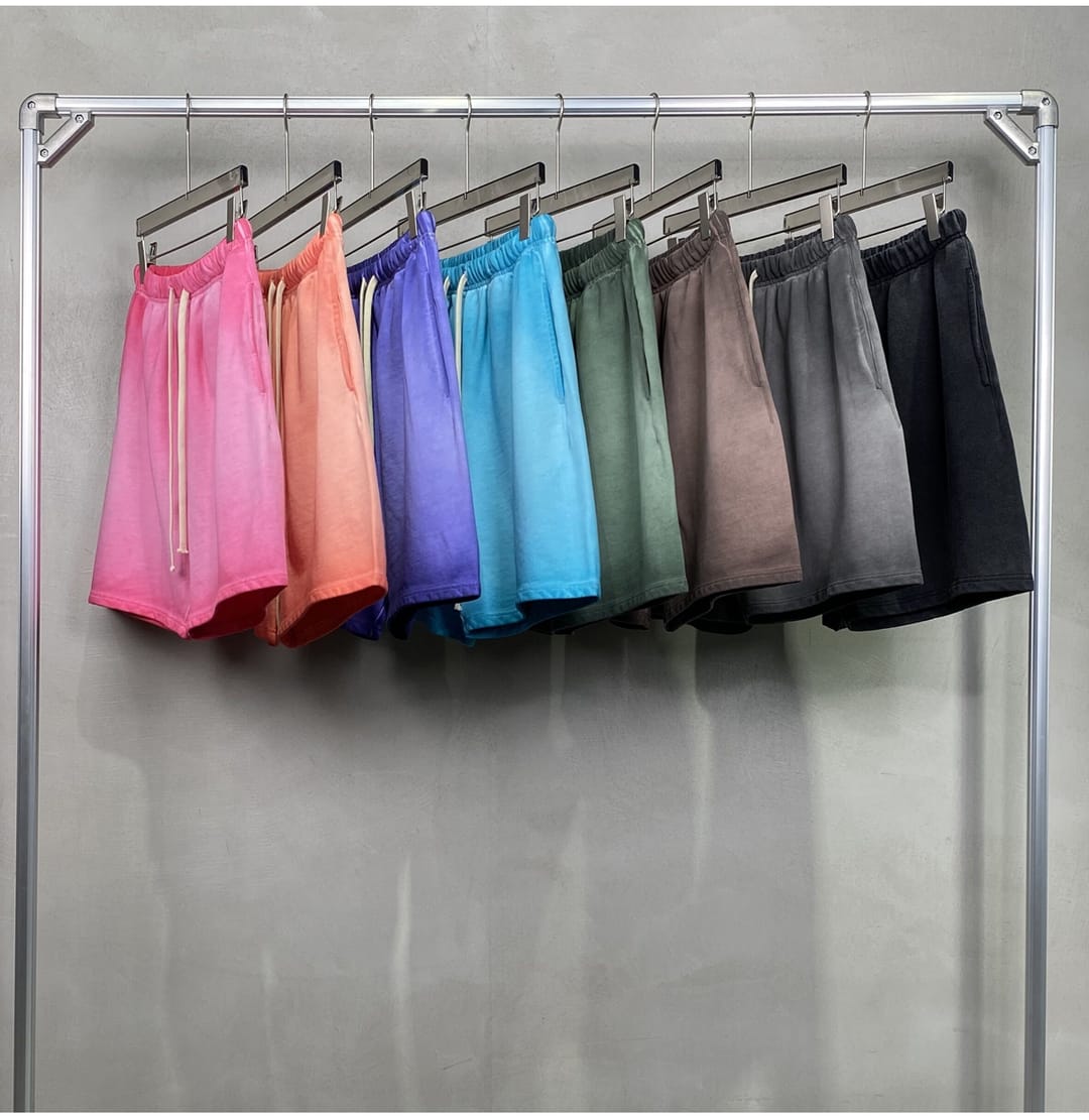 Cotton Terry 430GSM Vintage Dyed Shorts – detail 9