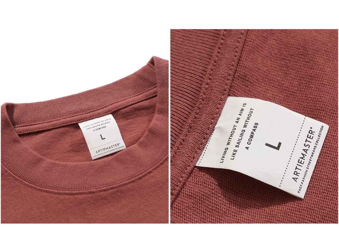 Extra Thick 310GSM Hemp Cotton Oversized T-Shirt – detail 6