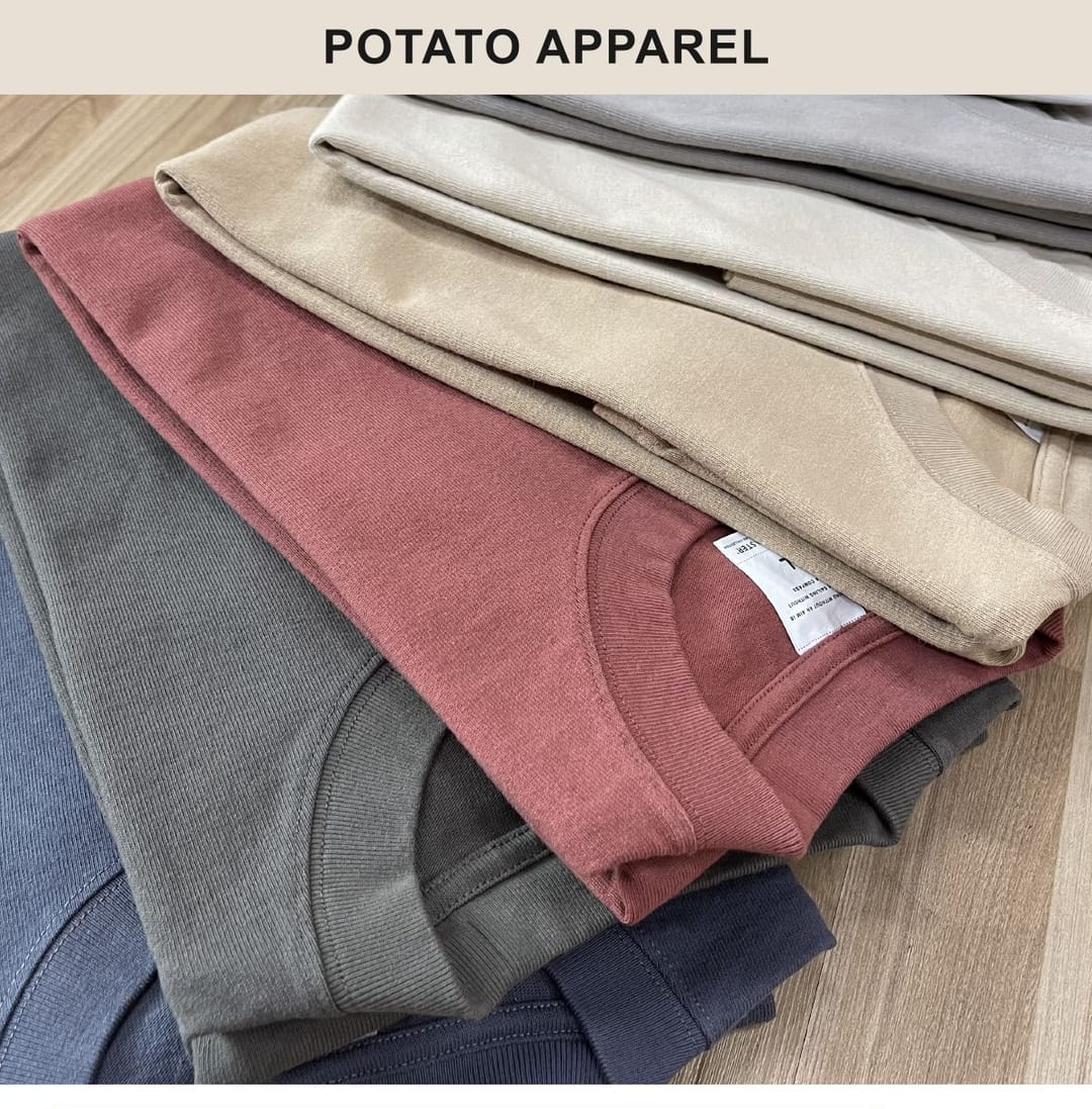 Extra Thick 310GSM Hemp Cotton Oversized T-Shirt – detail 9