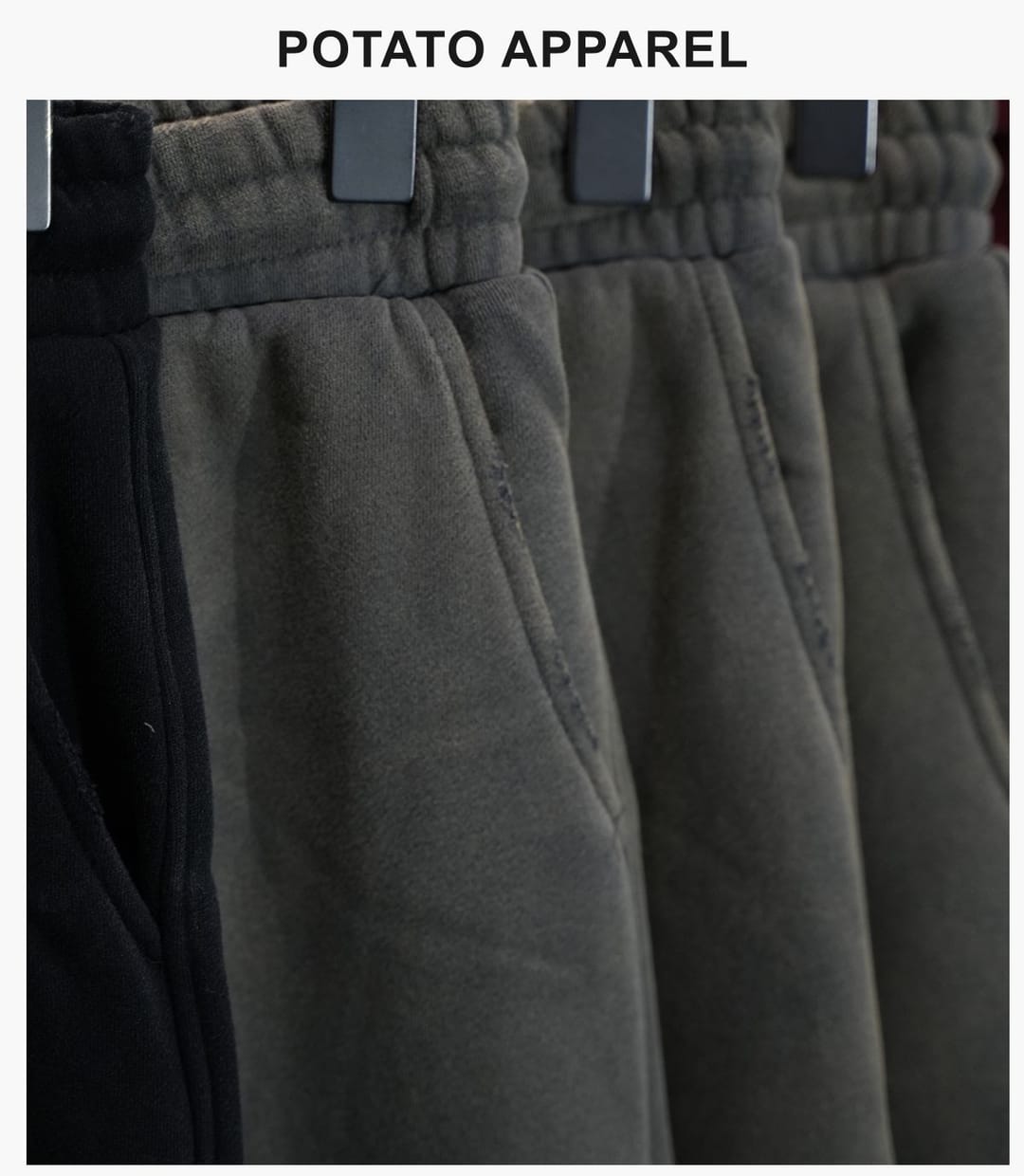 Fleece 350Gsm Distressed Acid Wash Sweatpants – detail 7