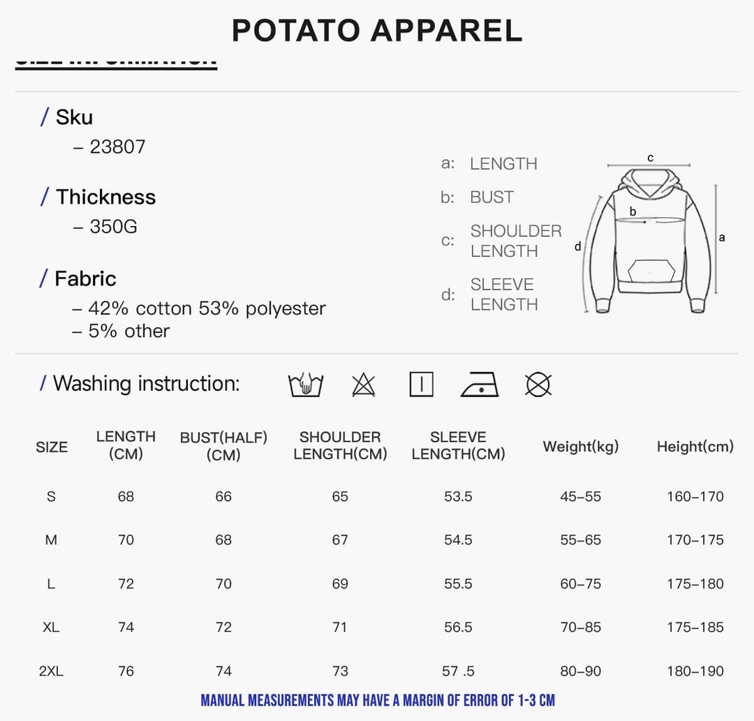 Fleece 350Gsm Oversized Hoodie without String – detail 2