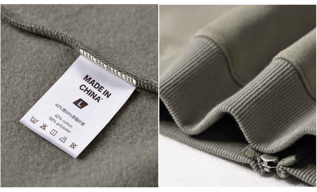 Fleece 350Gsm Oversized Zip-Up Hoodie – detail 7
