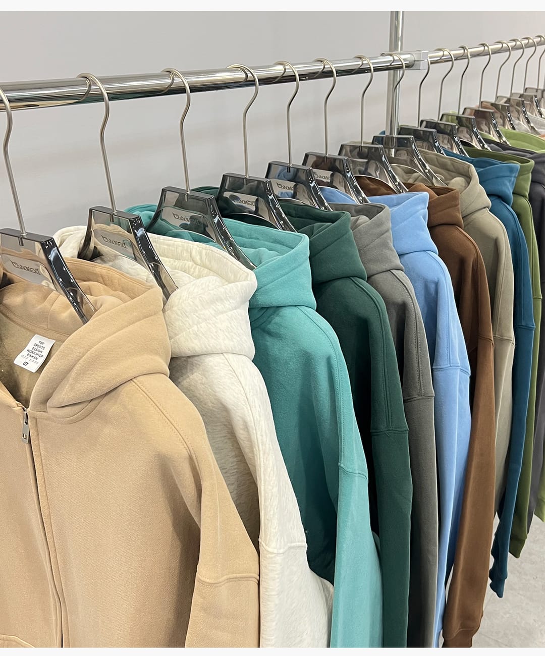 Fleece 350Gsm Oversized Zip-up Hoodie – detail 15
