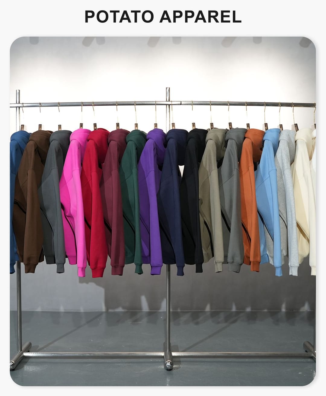 Fleece 350Gsm Unisex Oversized Hoodie S-5XL – detail 1