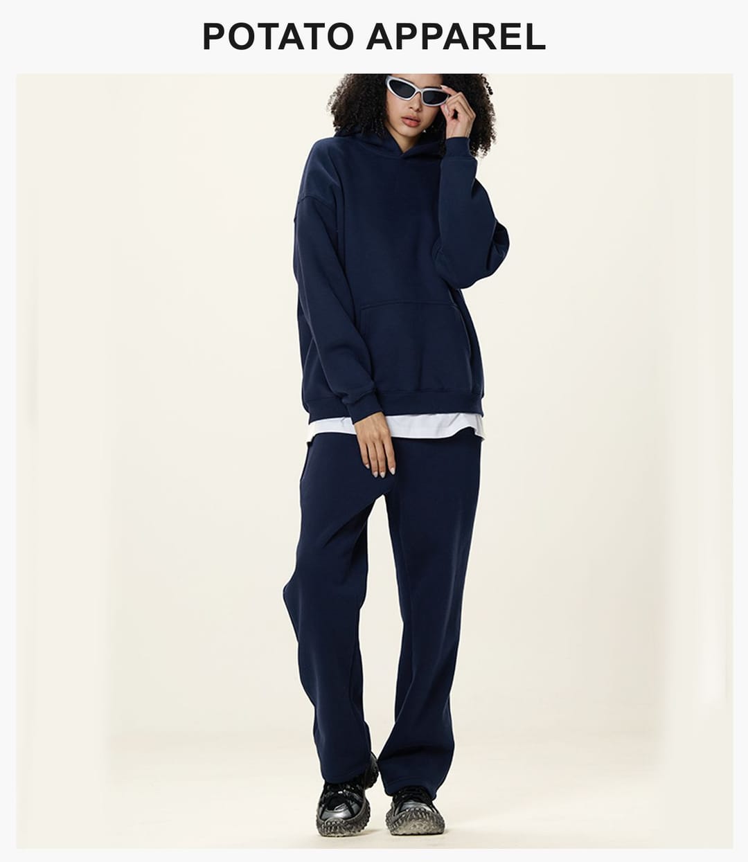Fleece 350Gsm Unisex Oversized Hoodie S-5XL – detail 11