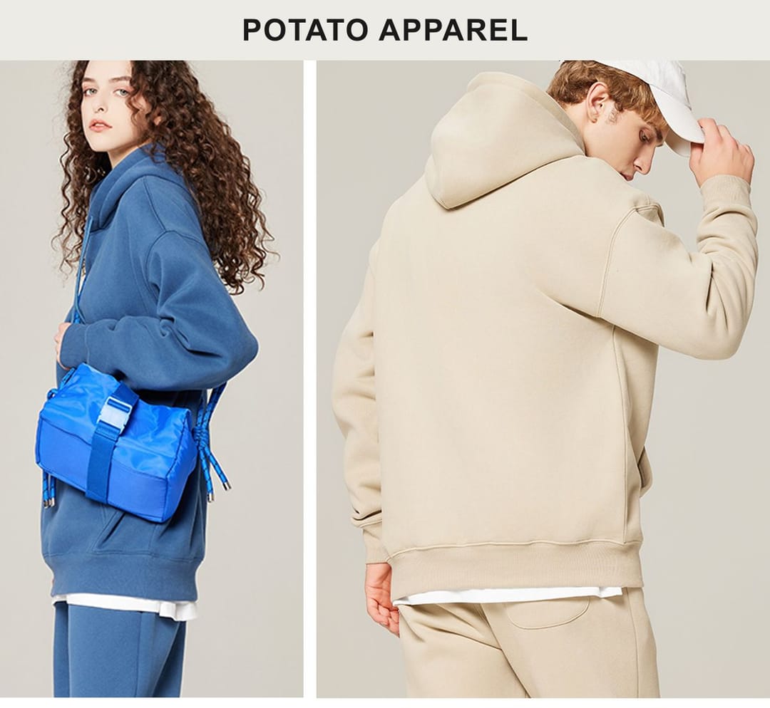 Fleece 350Gsm Unisex Oversized Hoodie – detail 10
