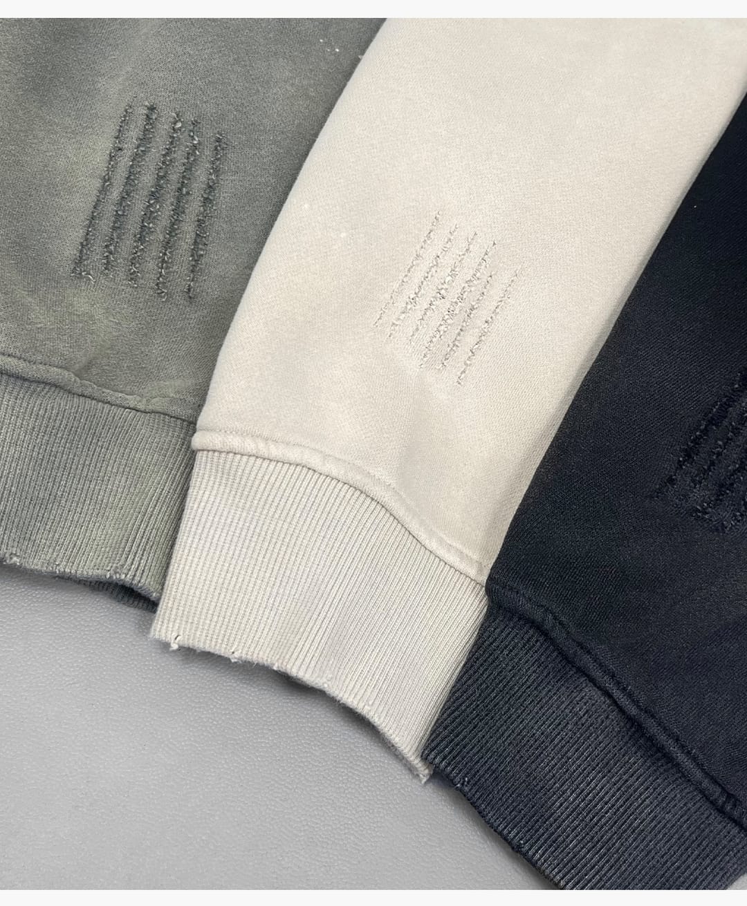 Fleece 360Gsm Spray-Dye Distressed Wash Hoodie – detail 13