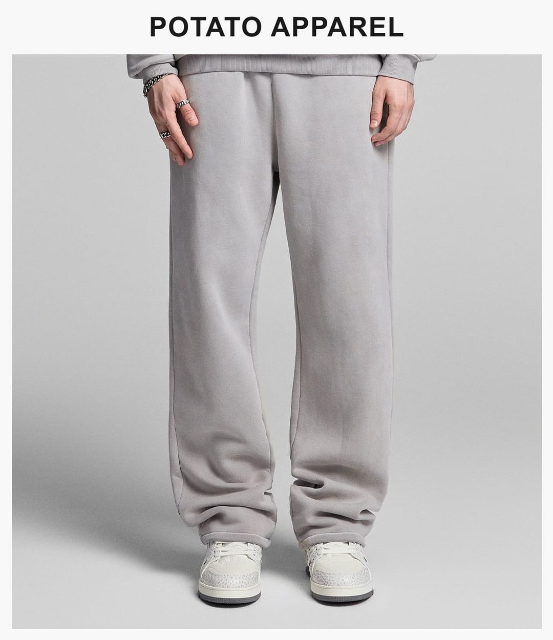 Fleece 365gsm Spary Wash Straight Leg Sweatpants – detail 11