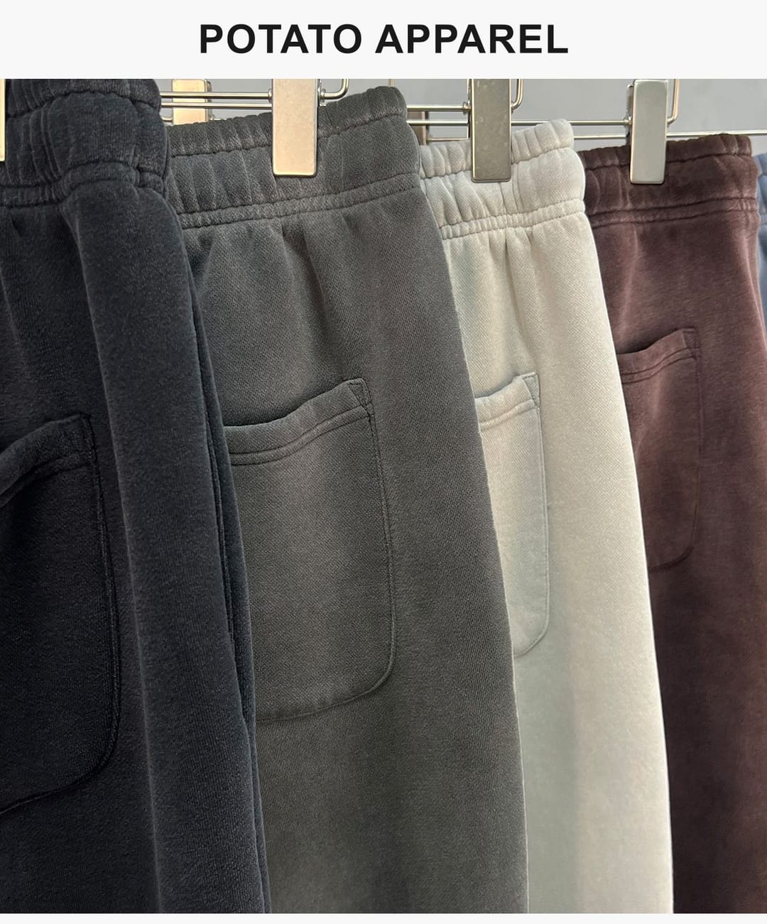 Fleece 365gsm Spary Wash Straight Leg Sweatpants – detail 14