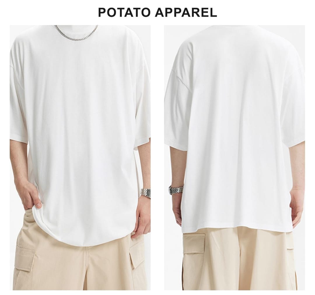 Golden Pima Cotton 145Gsm Oversized T-Shirt – detail 8