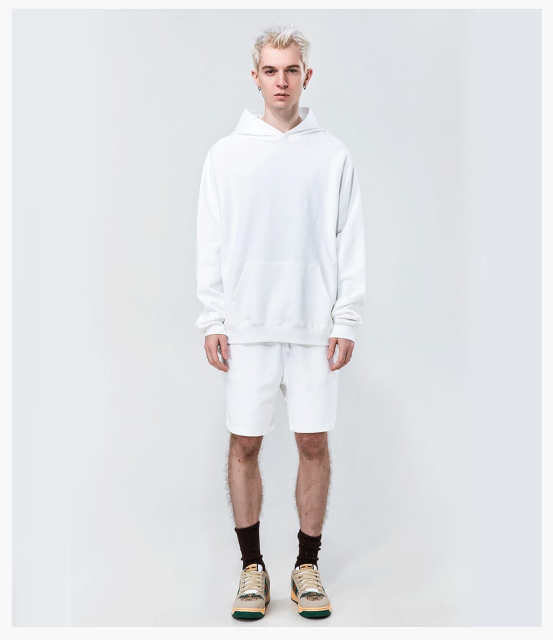 Heavy 100%Cotton Terry Oversized Hoodie – detail 10