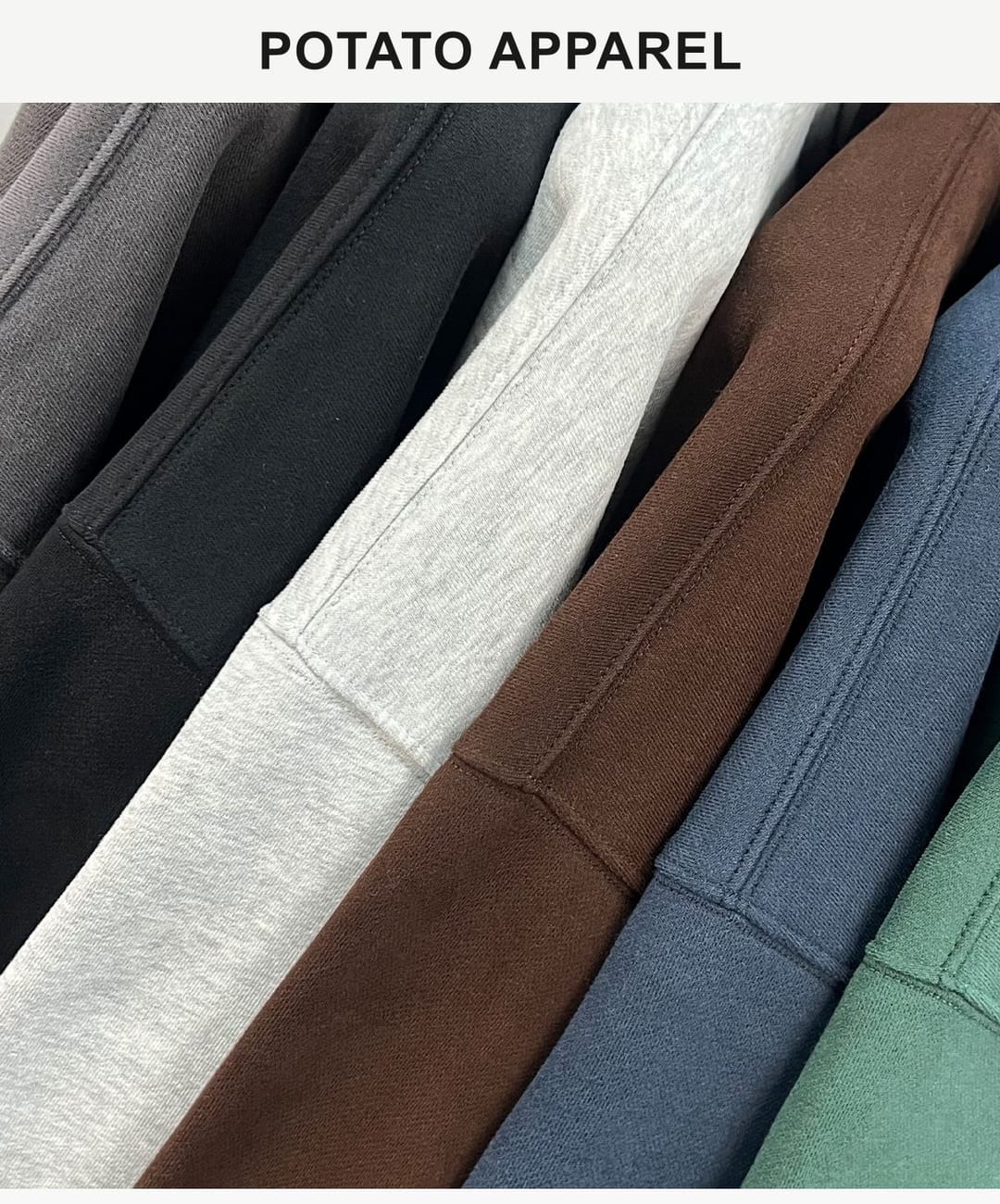Heavy 345Gsm Fleece Oversized Boxy fit Hoodie – detail 13