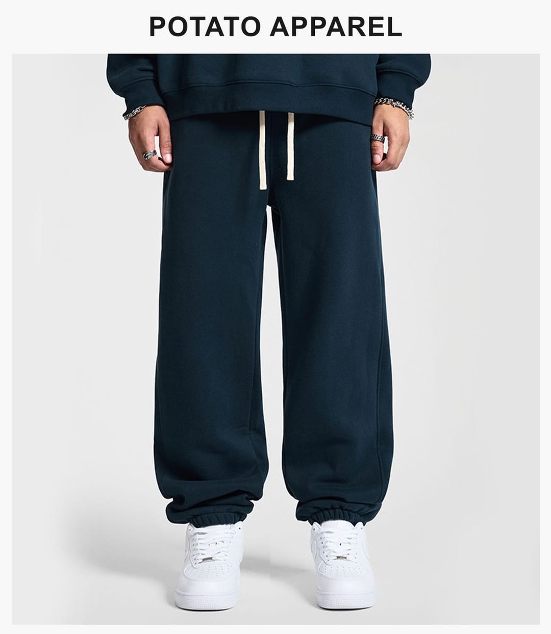 Heavy 350Gsm Fleece Oversized Jogger – detail 13