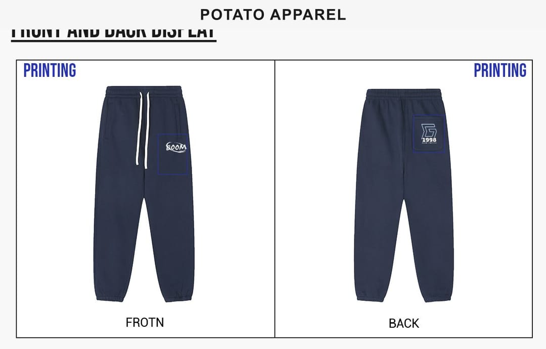 Heavy 350Gsm Fleece Oversized Jogger – detail 8