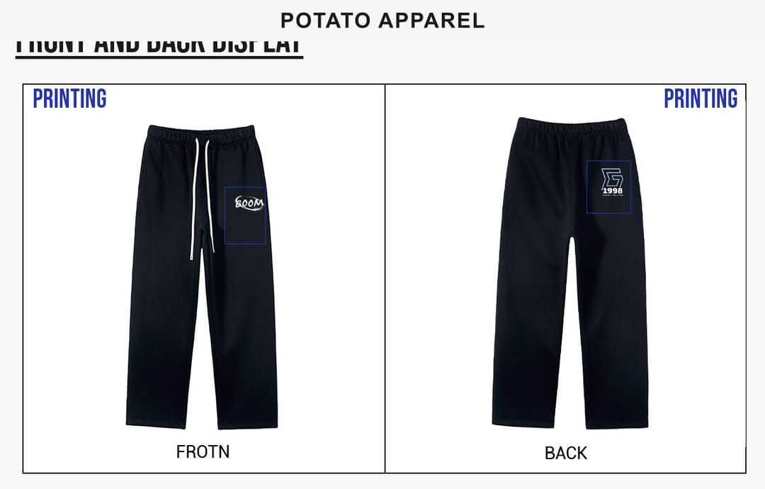 Heavy 350Gsm Fleece Oversized Sweatpant – detail 7