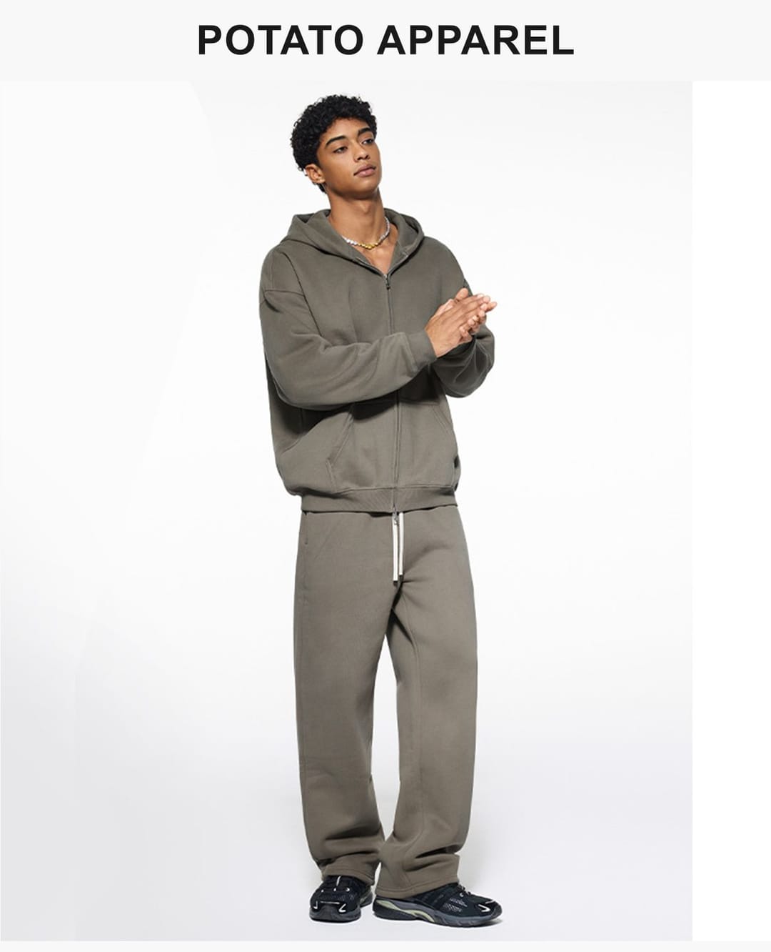 Heavy 350Gsm Fleece Oversized Sweatpant – detail 8