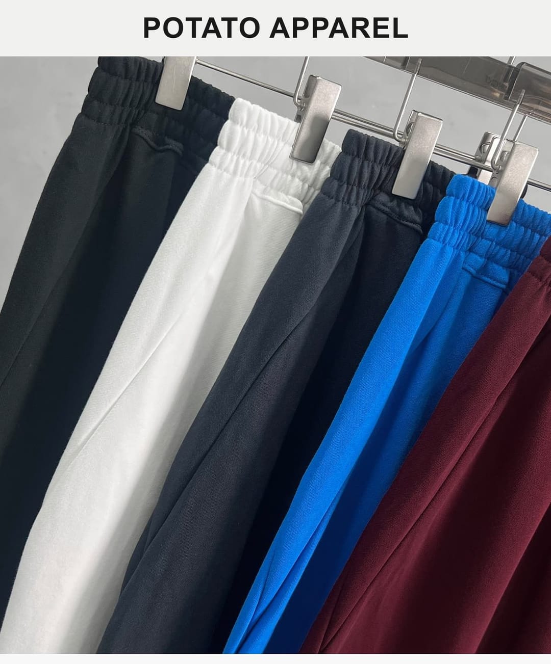 Heavy 390GSM Terry Elastic Distorted Pants – detail 13