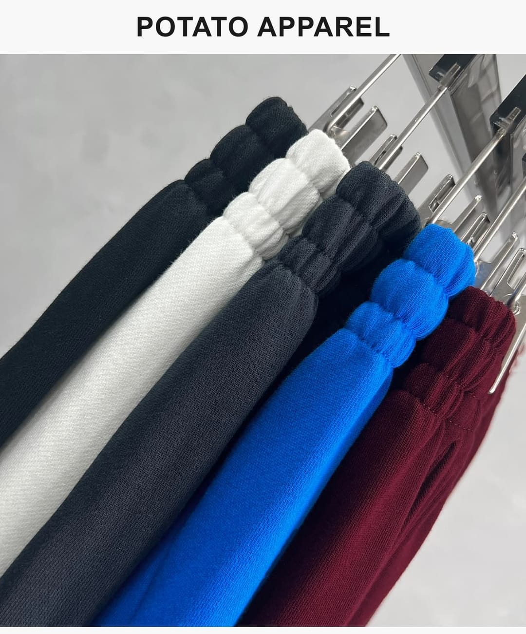 Heavy 390GSM Terry Elastic Distorted Pants – detail 14