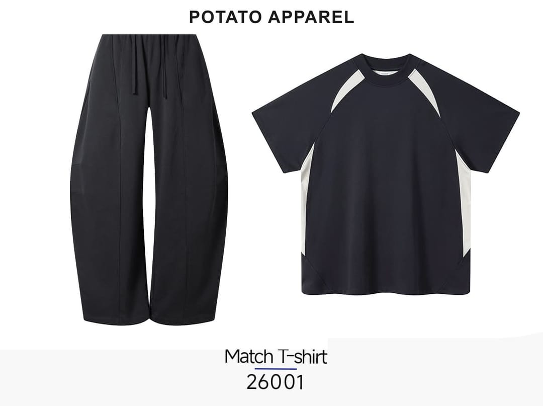 Heavy 390GSM Terry Elastic Distorted Pants – detail 9