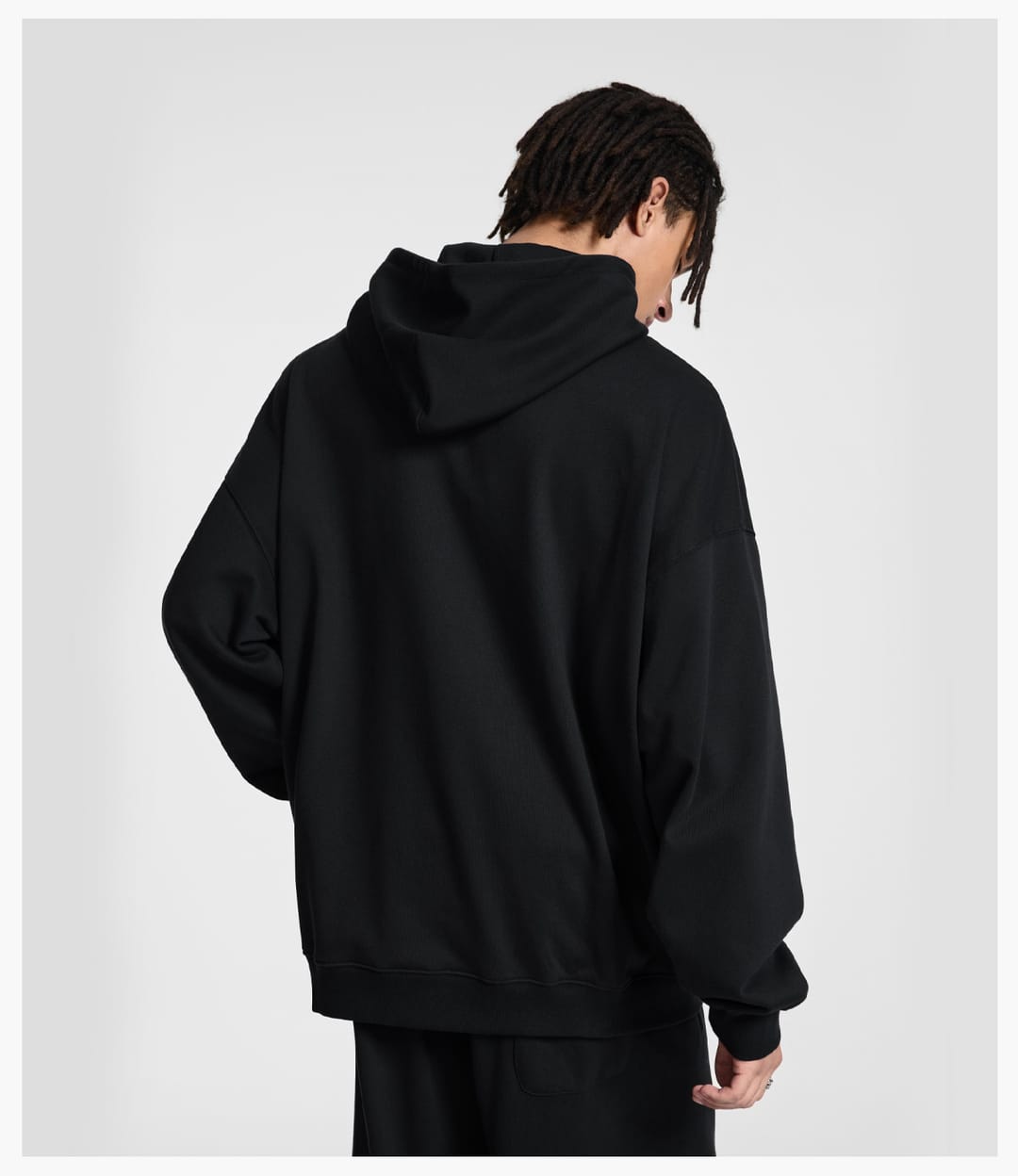 Heavy 400Gsm Terry Oversized Unisex Hoodie – detail 12